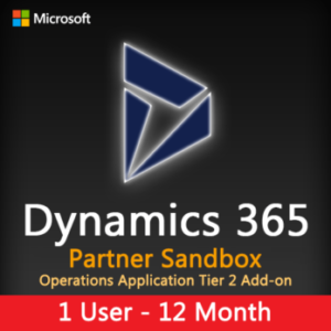 Dynamics 365 Partner Sandbox Operations Application Tier 2 Add-on