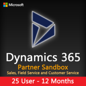 Dynamics 365 Partner Sandbox Sales, Field Service and Customer Service