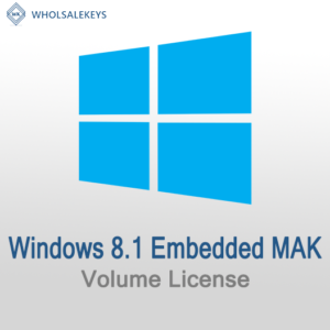 Windows 8.1 Embedded MAK Volume License