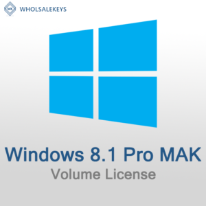 Windows 8.1 Pro MAK Volume License
