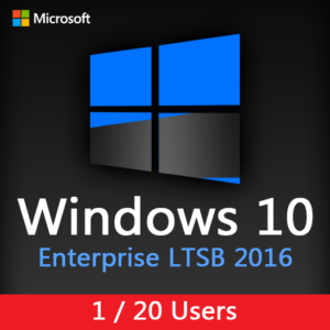Windows 10 Enterprise LTSB 2016 (1/20 users)