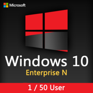 Windows 10 Enterprise N (1/50 users)